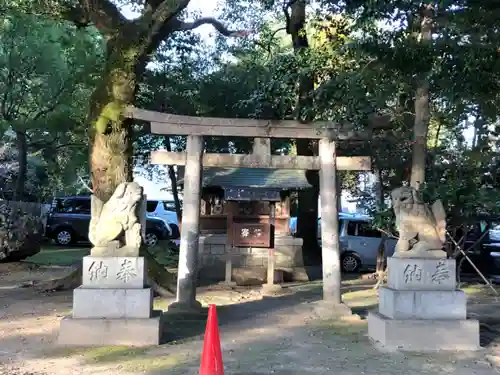 真清田神社の鳥居