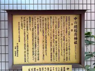 中の棚稲荷大明神(広島県)