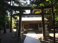 國學院大學神殿の鳥居