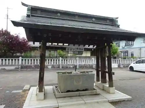 飯坂八幡神社の手水舎