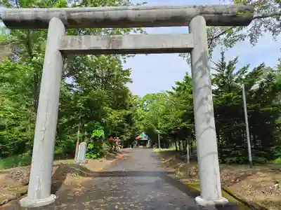 東神楽神社の鳥居