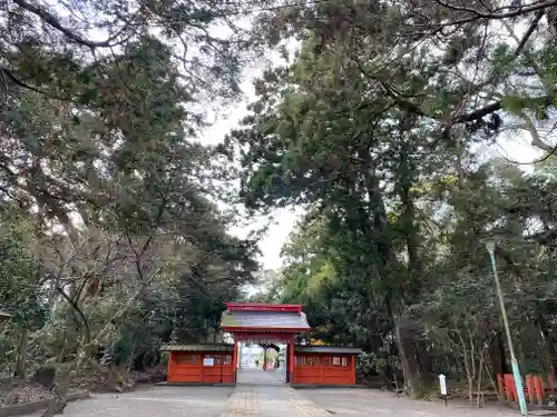 息栖神社の山門