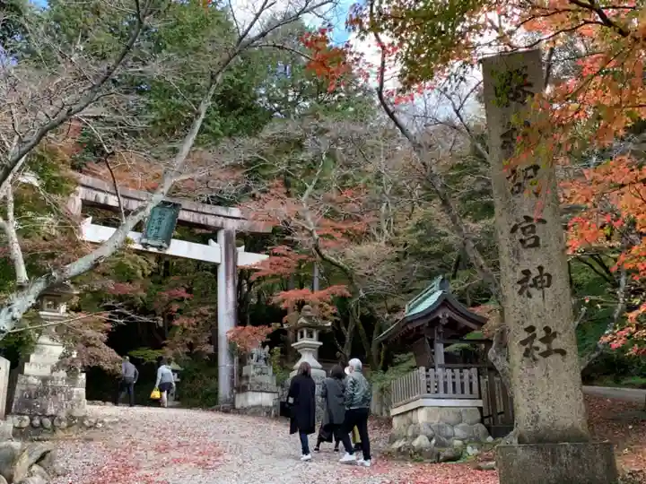 胡宮神社(敏満寺史跡)の鳥居