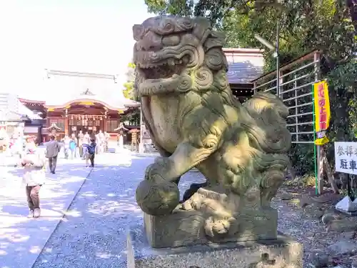 片山八幡神社の狛犬