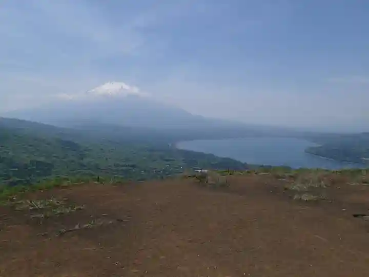 諏訪神社奥宮の景色