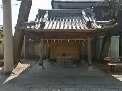 飛鳥神社（富田一色）の手水舎