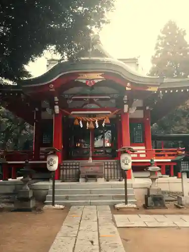 柏諏訪神社の本殿・本堂