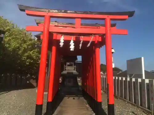 本牧神社の鳥居