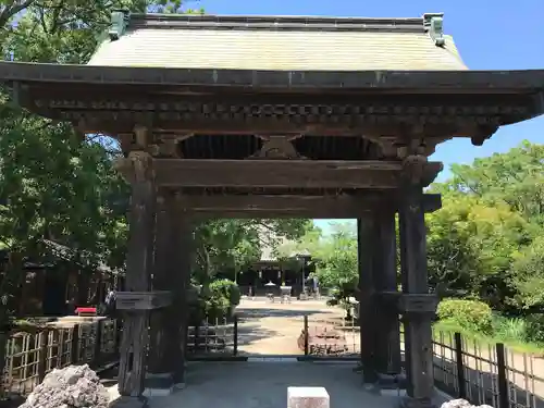 大御堂寺（野間大坊）の山門・神門