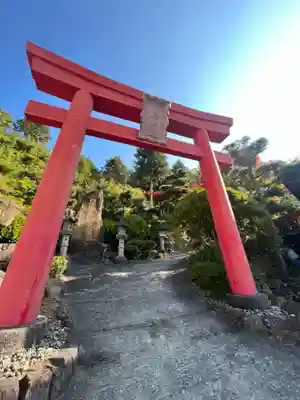 このみ白雲大社の鳥居