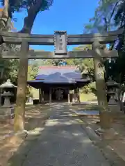 戸明神社の鳥居