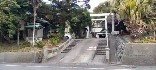 白羽神社の鳥居