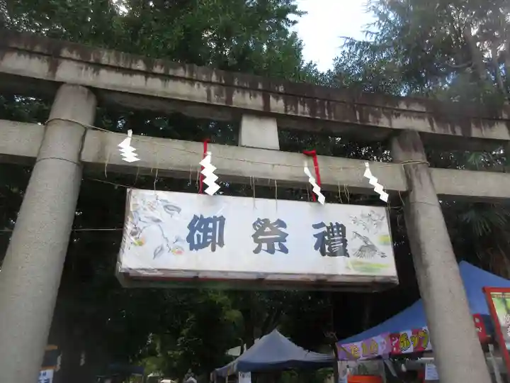 鳩森八幡神社のお祭り