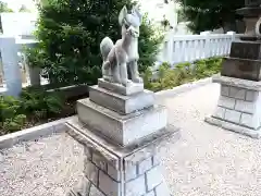 藤森稲荷神社の狛犬