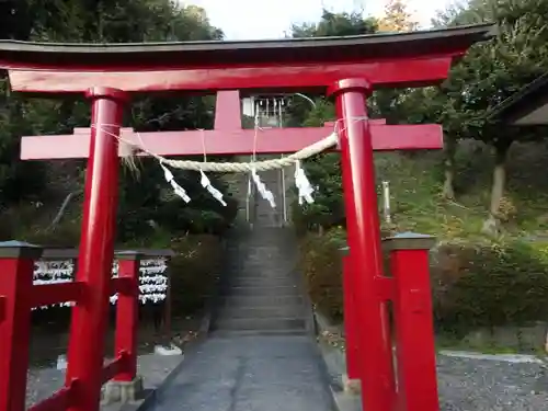 白山神社の鳥居