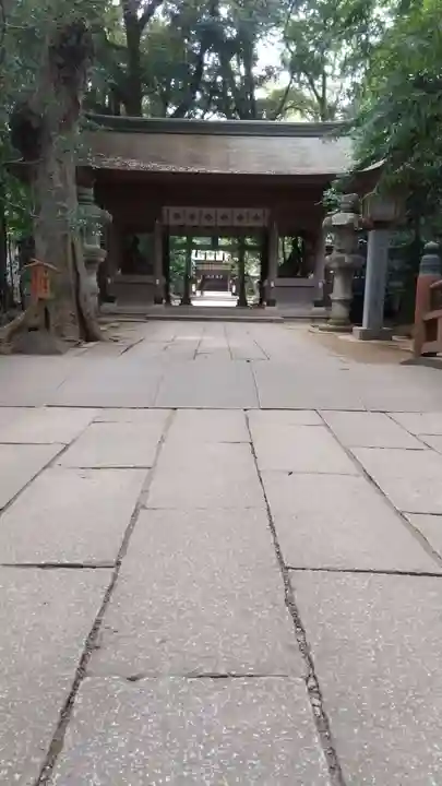 駒木諏訪神社の山門・神門