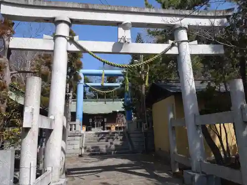 小名浜諏訪神社の鳥居