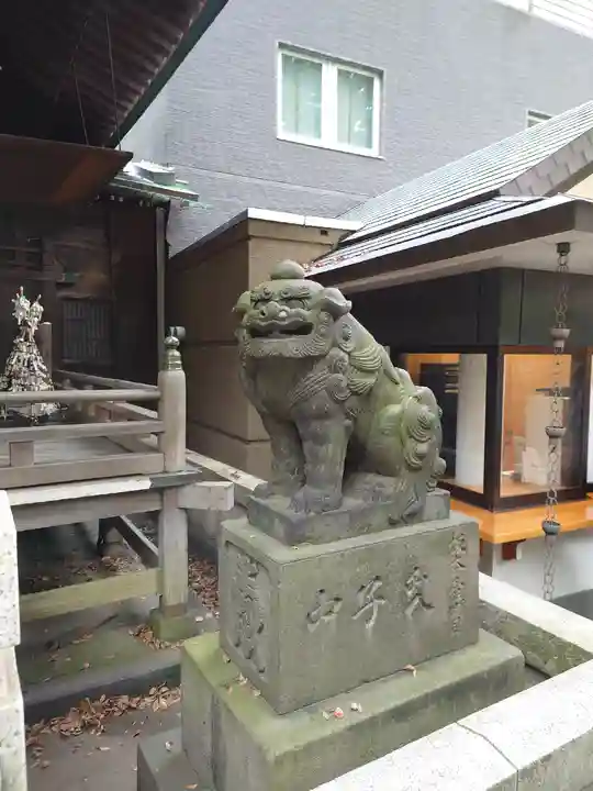 小野照崎神社の狛犬