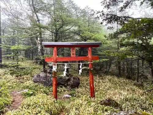 山の神神社の鳥居