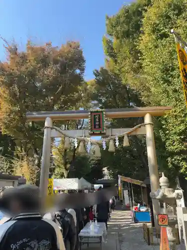 蛇窪神社の鳥居