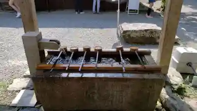 丹生都比売神社の手水舎