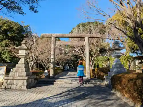 縣居神社の鳥居