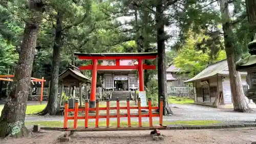 上沼八幡神社の鳥居