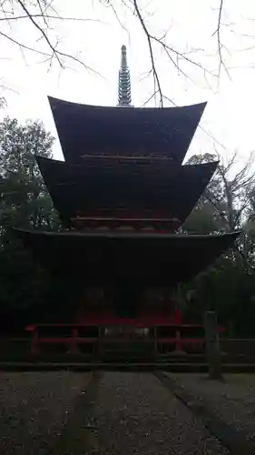 岩舟山高勝寺の塔