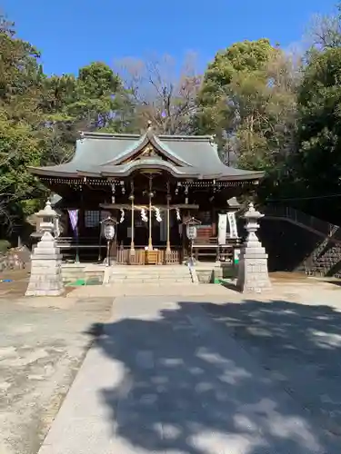 馬絹神社の本殿・本堂