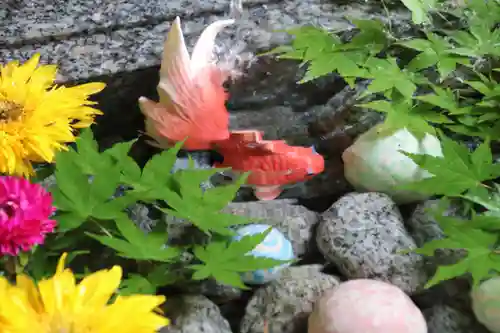 滑川神社 - 仕事と子どもの守り神の手水舎