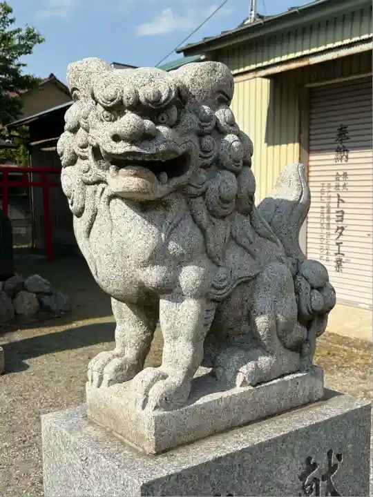 香取神社の狛犬