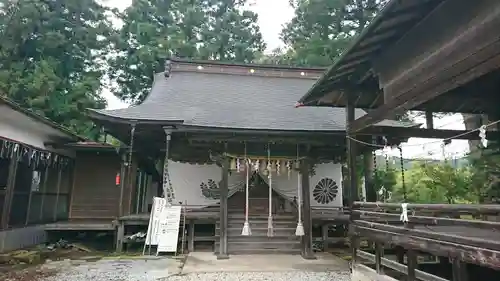 生出森八幡神社(里宮)の本殿・本堂