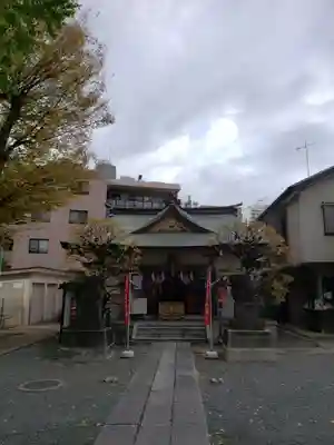 穏田神社の本殿・本堂