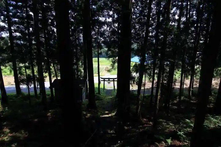 簳神明宮の景色