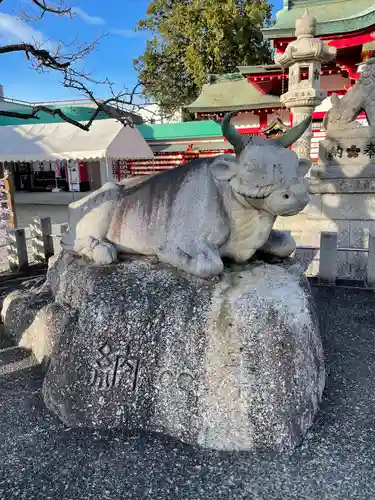 上野天満宮の狛犬