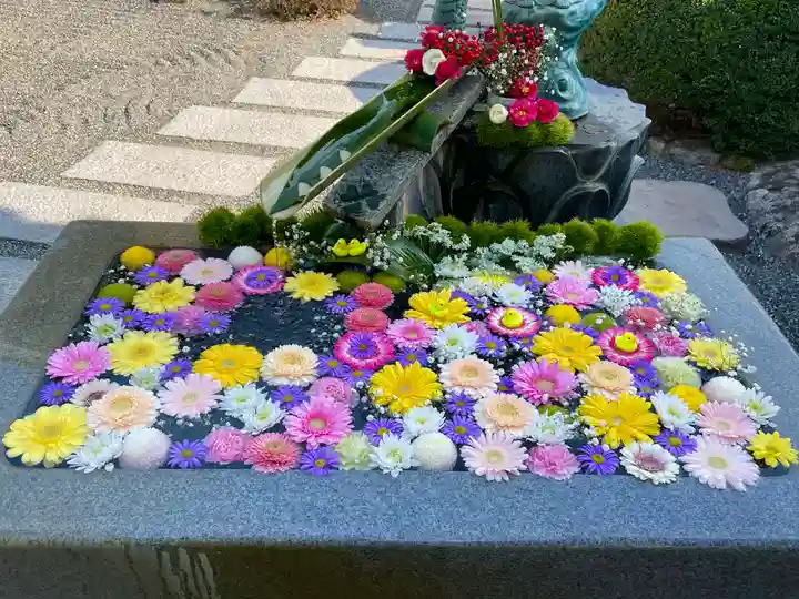 多聞寺の手水舎