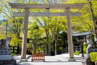 古峯神社の鳥居