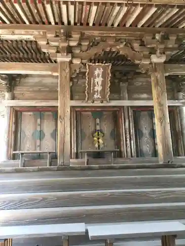 村檜神社の本殿・本堂