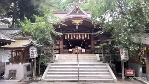 子安神社の本殿・本堂