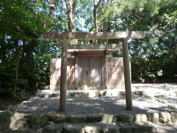 草奈伎神社(豊受大神宮摂社)の鳥居