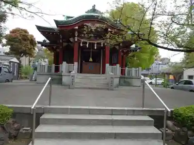 木場 洲﨑神社の本殿・本堂