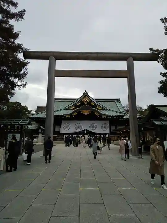 靖國神社の鳥居