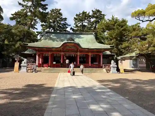 長田神社の本殿・本堂