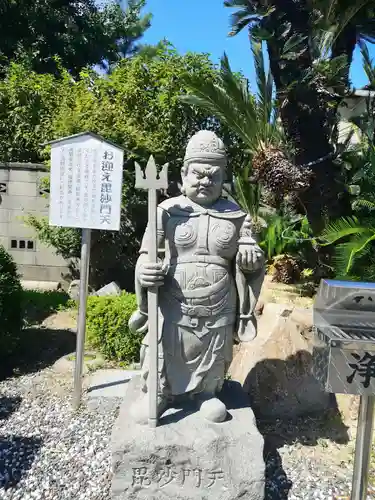 香西寺の像