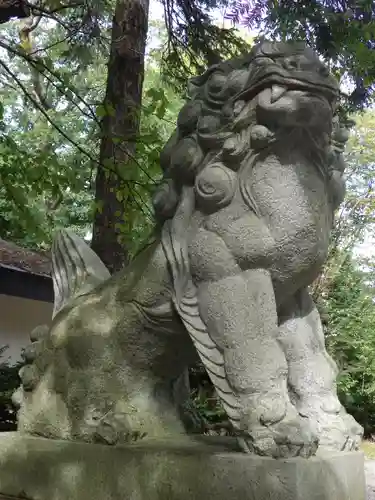 士別神社の狛犬