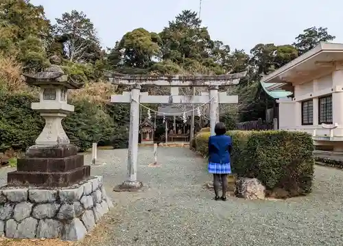 八柱神社 (細谷町上大附)の鳥居