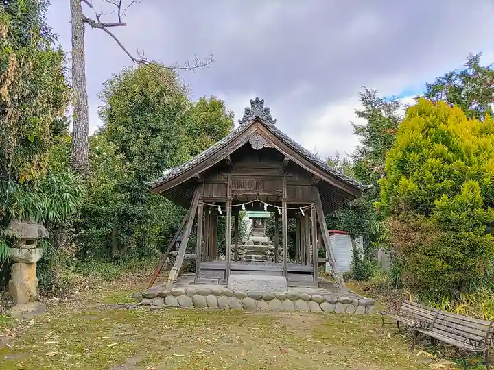 神明社・八幡社合殿(相殿神社)の本殿・本堂