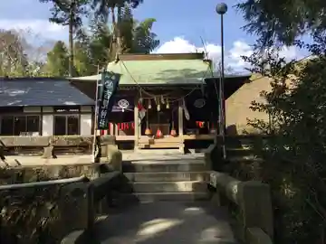 白川吉見神社の本殿・本堂