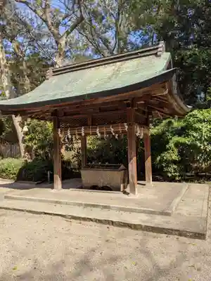 津八幡宮の手水舎