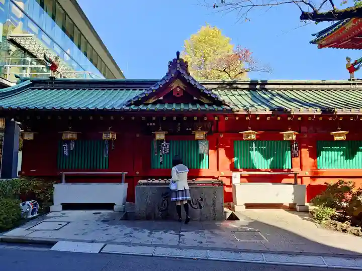 神田神社(神田明神)の手水舎